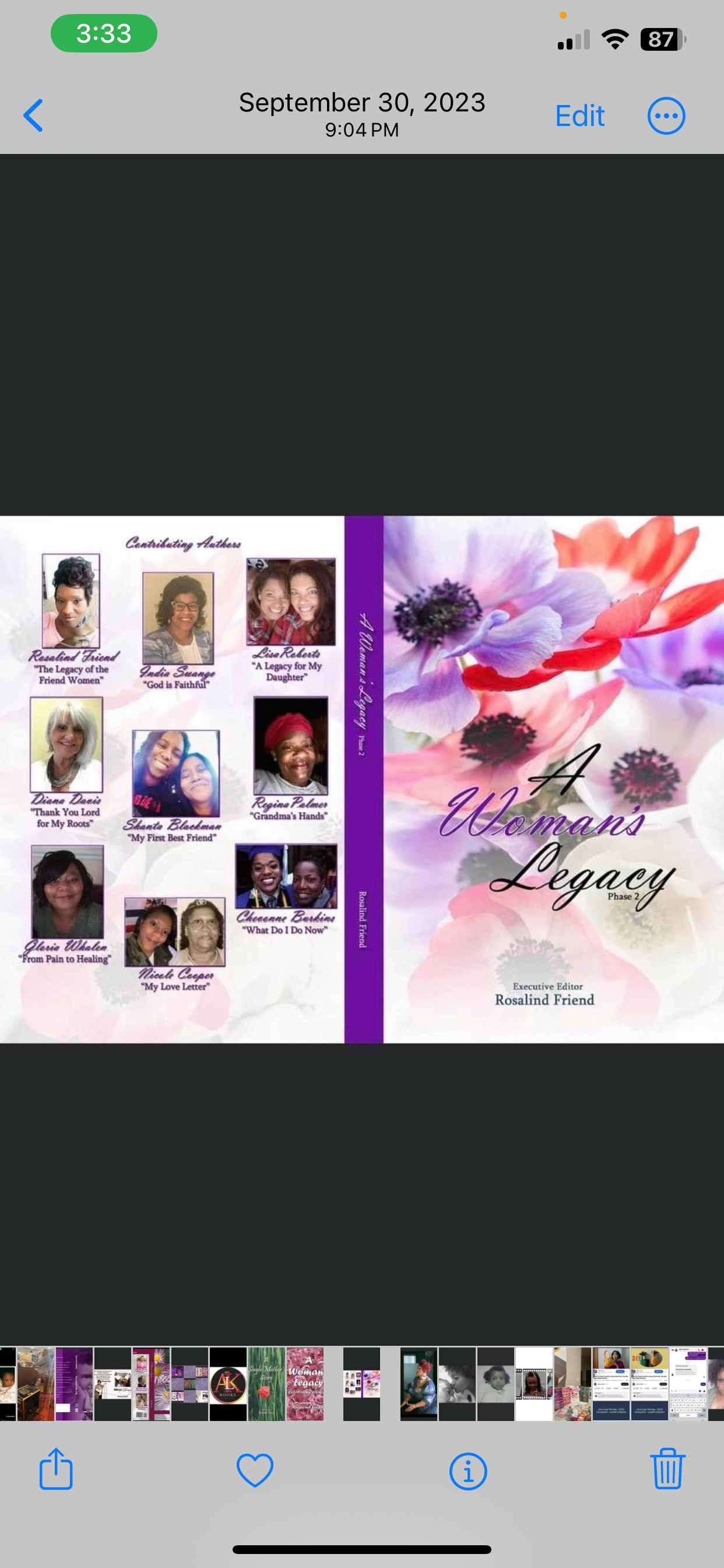 A Woman’s Legacy phase 2