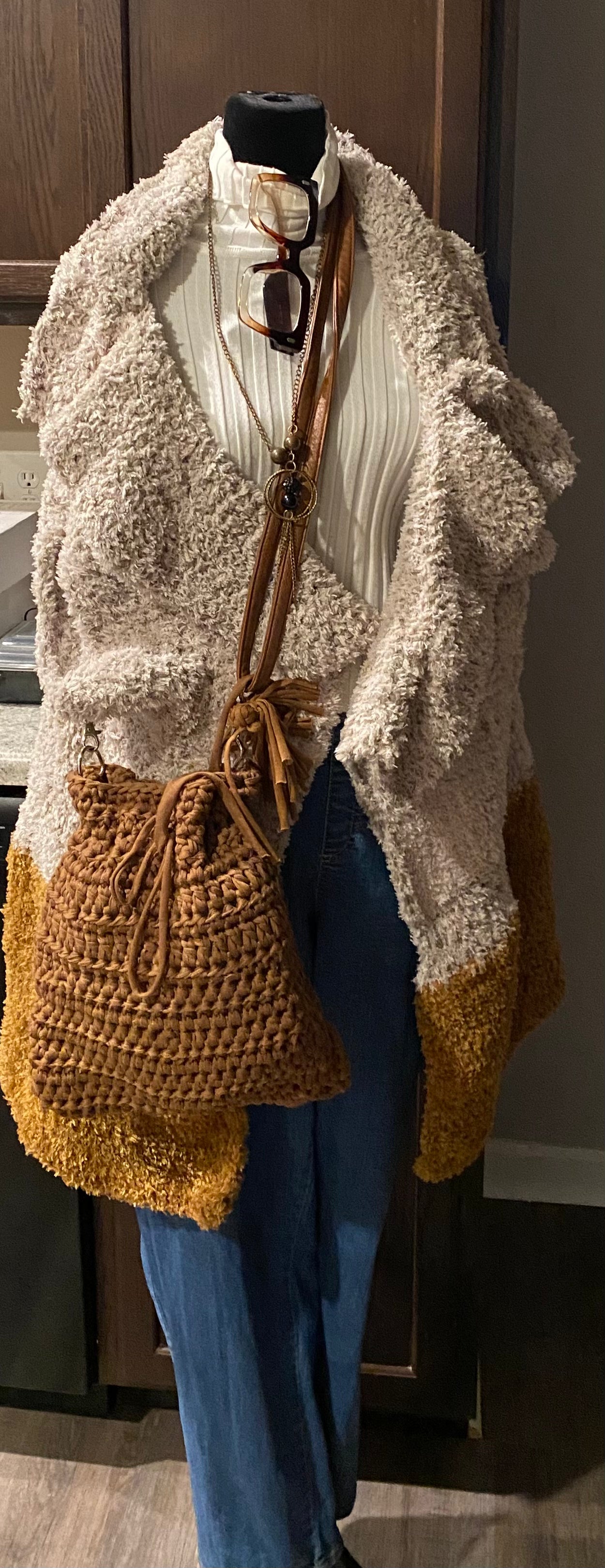 Crochet vest